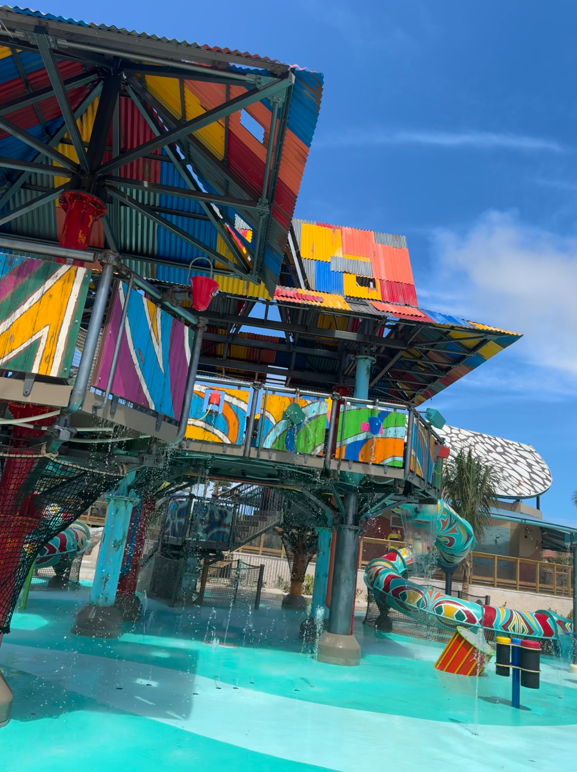 Young toddler on the beach at Castaway Cay Disney cruise