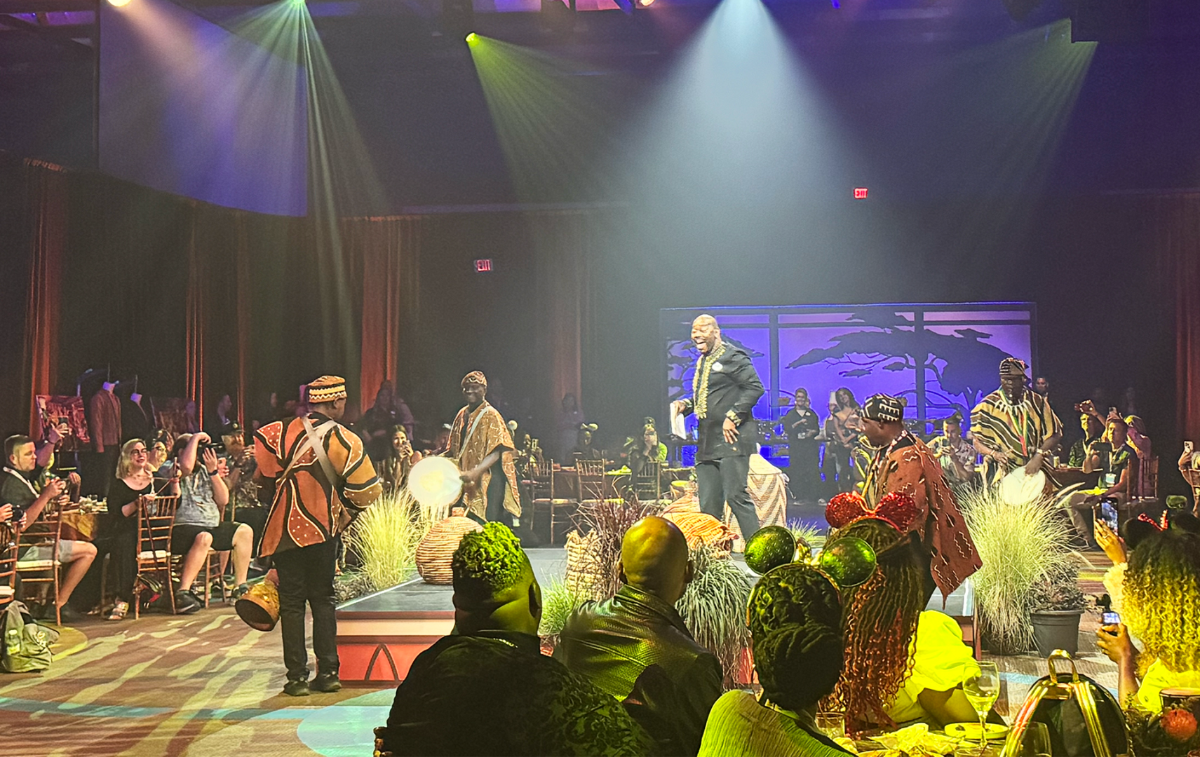 Pride Lands: Feast of The Lion King dining room aboard the Disney Destiny